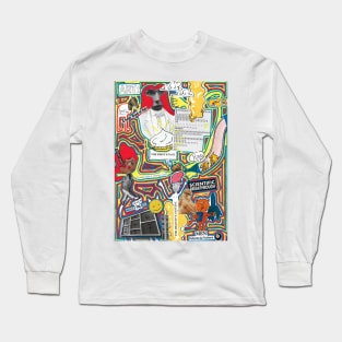 Art Collage by Jay Snelling Long Sleeve T-Shirt